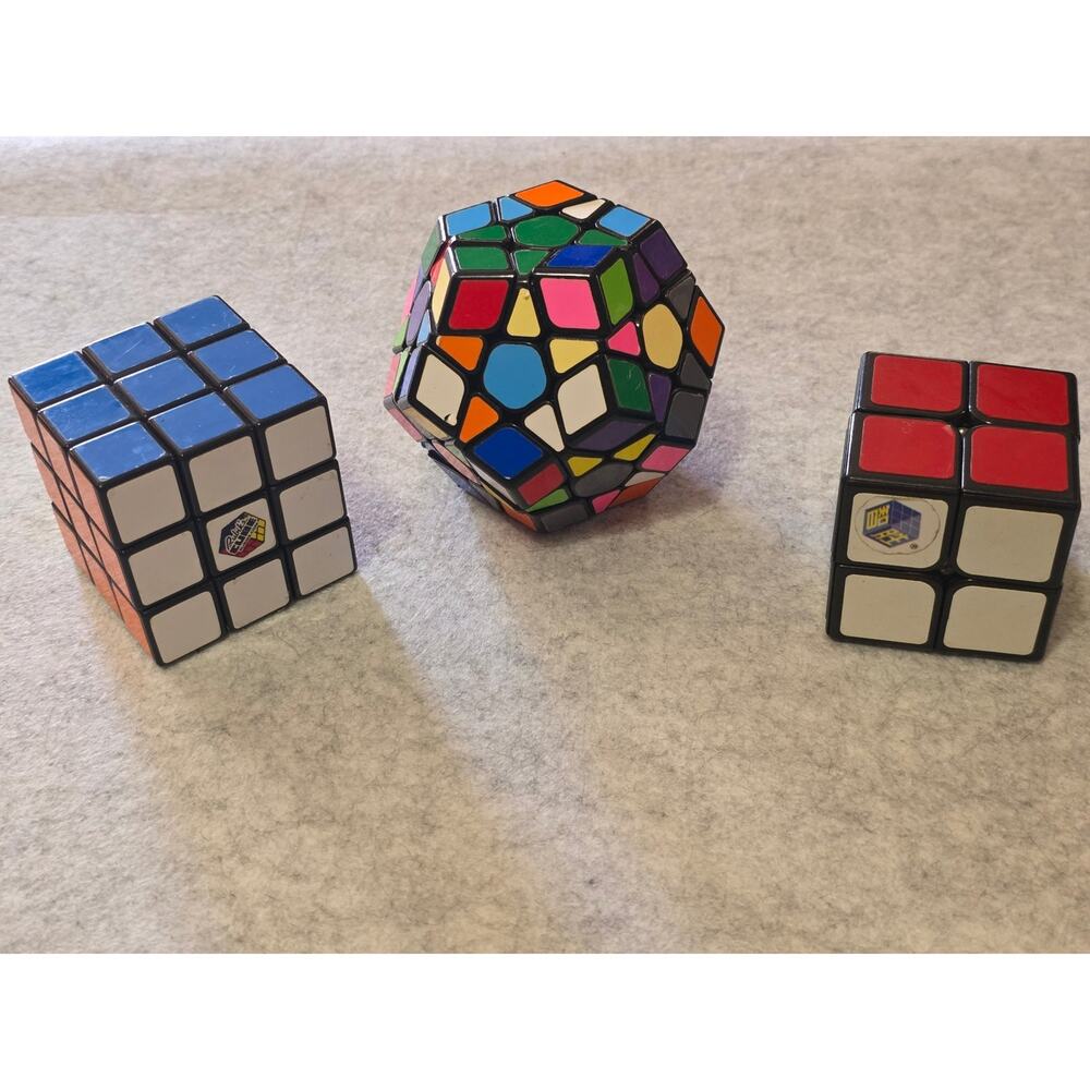 Cube Puzzles 3x3 2x2 Megaminx Speed Cubes Twist Brain Teaser Toy